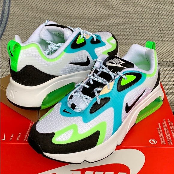 • NIKE AIR MAX 200 SE white/black-electric green M - Picture 7 of 16